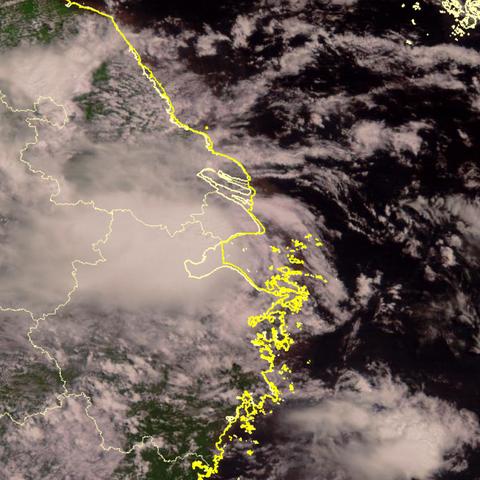 实时降雨卫星云图（实时动态卫星云图）