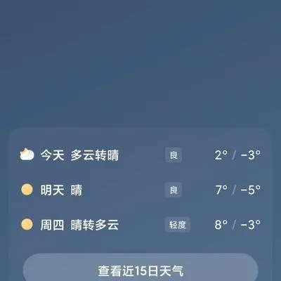 天气预报15天当地天气查询软件（2025最新版天气预报）