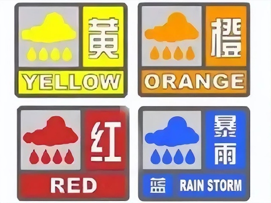 暴雨预警颜色等级（暴雨预警颜色等级按严重程度分为几级）
