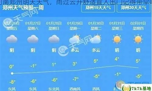 河南郑州天气预报(河南郑州天气预报一个月30天) 河南郑州天气预报(河南郑州天气预报一个月30天)