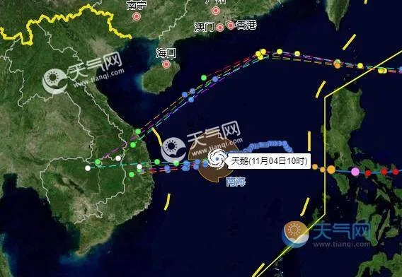 今日台风路径最新消息(实时台风路径地图) 今日台风路径最新消息(实时台风路径地图)